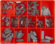 Champion CA1705 Woodruff Key Metric Assortment Kit, 164 Pieces - AIMS Industrial Supplies
