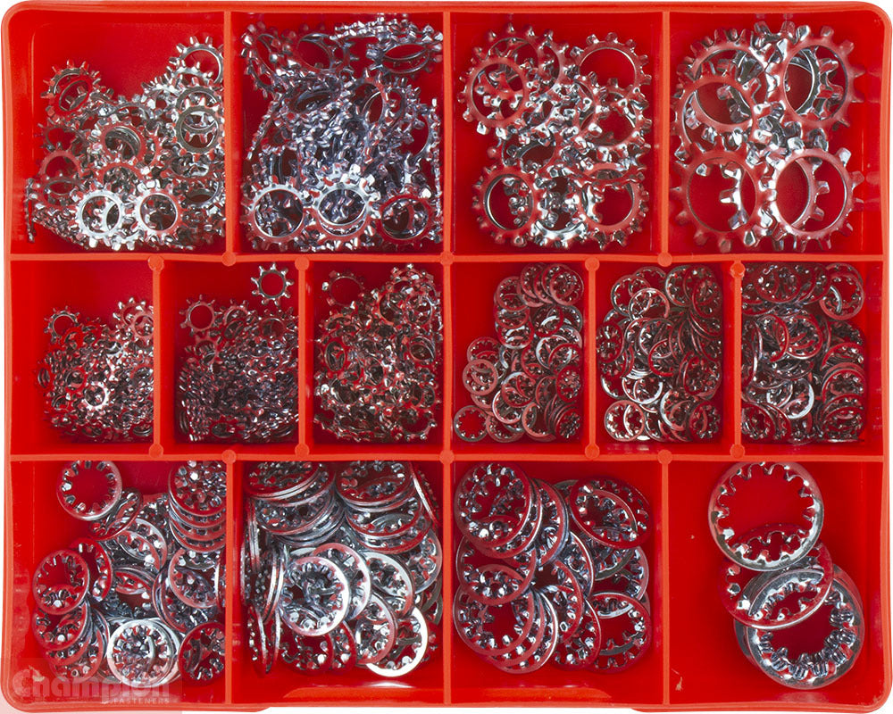 Champion CA1780 Star Washer Metric Assortment Kit, 560 Pcs1