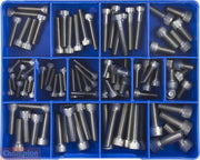 Champion CA1818 Socket Head Cap Screw BSW - 316/A4 Kit, 90 Pcs - AIMS Industrial Supplies