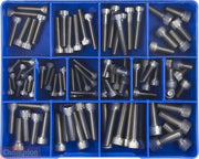 Champion CA1818 Socket Head Cap Screw BSW - 316/A4 Kit, 90 Pcs1