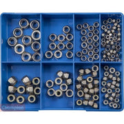 Champion CA1836 Self-Locking Nuts Metric/Imperial Assortment Kit - 155 Pcs - AIMS Industrial Supplies