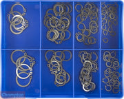 Champion CA1862 Stainless Steel External Circlip Kit, 120 Pcs1