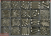 Champion CA1880 Stainless Steel Hex Set Screw and Nut Kit, 316 Pcs - AIMS Industrial Supplies