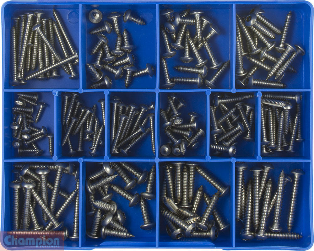 Champion CA1884 Self Tapping Screw Raised Phillips Kit1