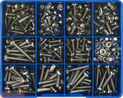 Champion CA1888 Pan Phillips Machine Screw & Nut (316) Kit, 345 Pcs - AIMS Industrial Supplies