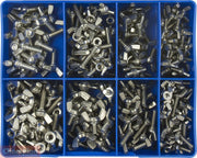 Champion CA1892 Wing Screw and Nut Stainless Steel Kit, 230 Pcs - AIMS Industrial Supplies