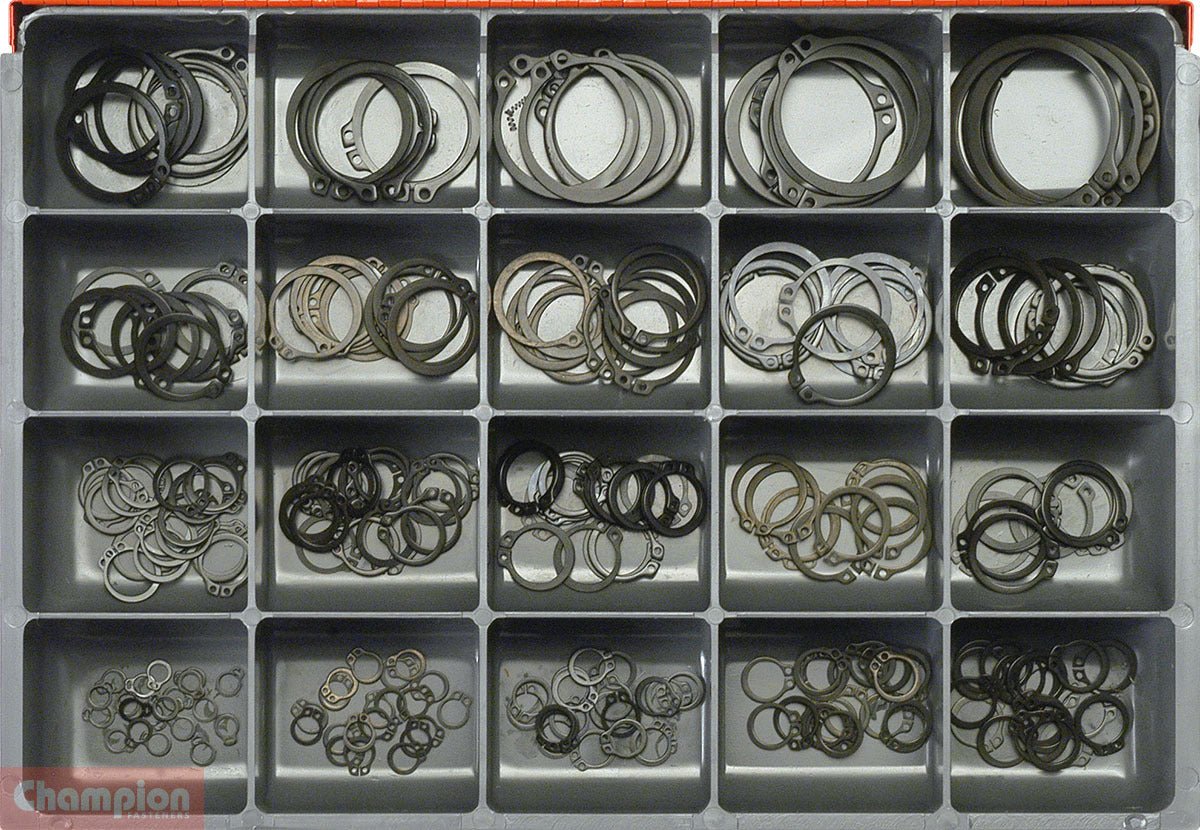 Champion CA2015 Metric External Circlip Master Kit - AIMS Industrial Supplies