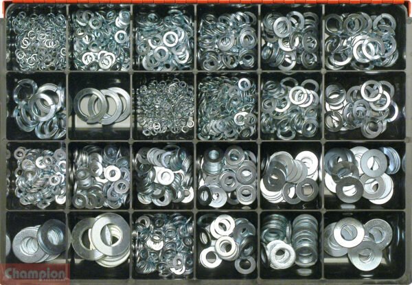 Champion CA2050 Flat/Spring Washer Assortment Kit - AIMS Industrial Supplies