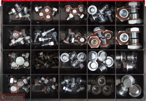 Champion CA2058 Drain (Sump) Plug Master Kit - 92 Pieces1