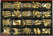 Champion CA2070 Brass Hose Fittings Assortment Kit, 106 Pcs - AIMS Industrial Supplies