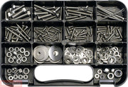 Champion CA214 Stainless Steel Fastener (52 Sizes) Kit, 210 Pcs - AIMS Industrial Supplies