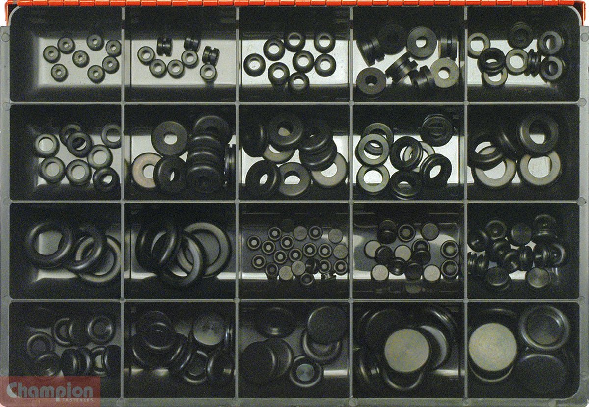 Champion CA2174 Rubber Grommet Assortment Kit - AIMS Industrial Supplies