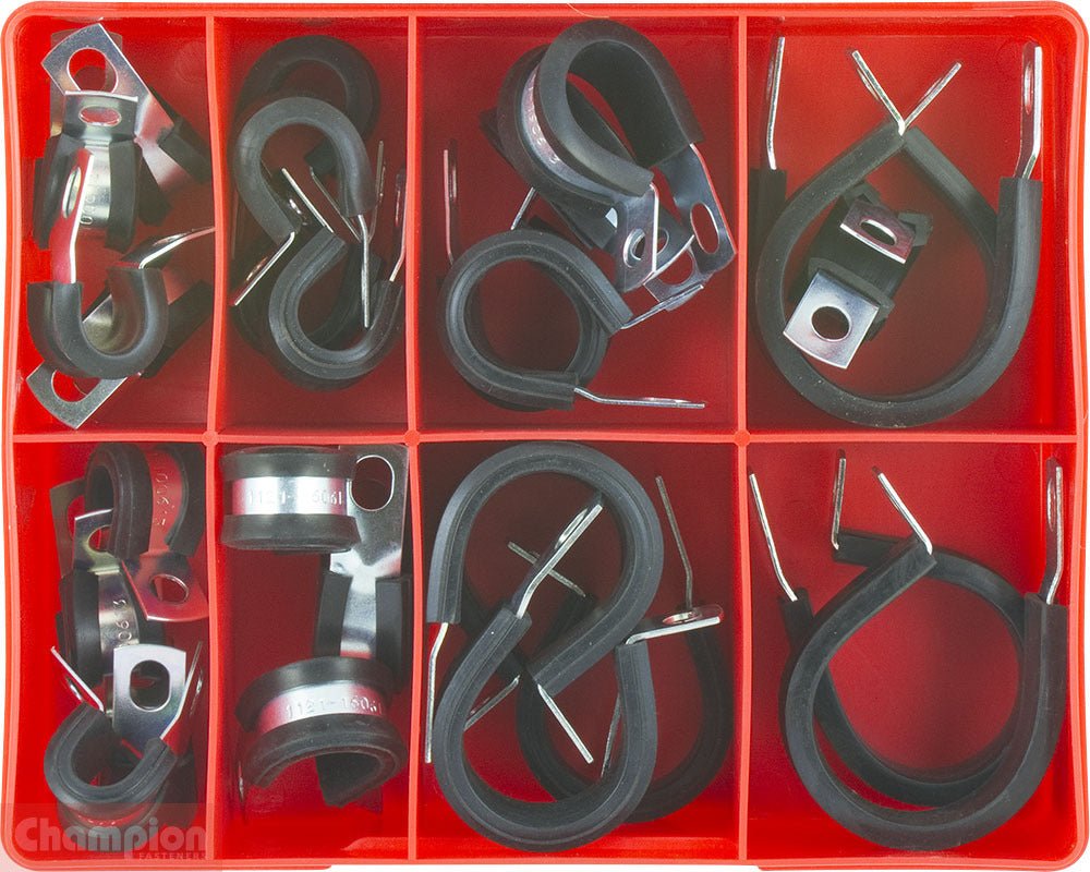Champion CA22 Pipe Support Anchor Assortment Kit, 28 Pcs - AIMS Industrial Supplies