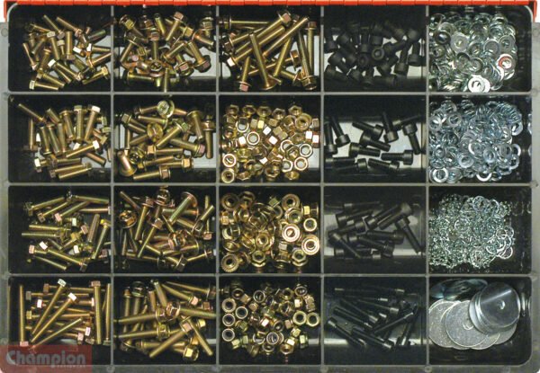 Champion CA2206 6mm Fastener Assortment Kit - AIMS Industrial Supplies