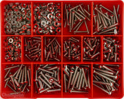 Champion CA228 Fine Thread Screw & Nut Assortment Kit, 300 Pieces1