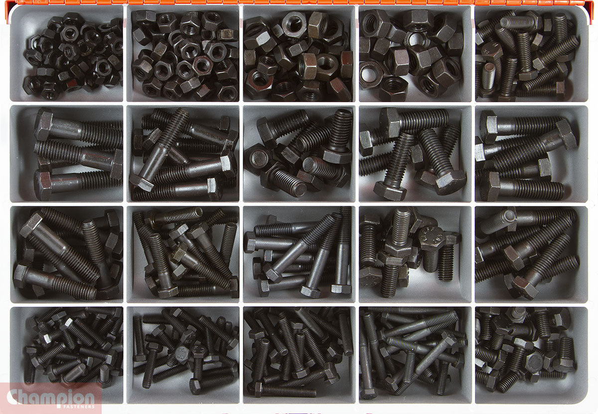 Champion CA2431 Bolt, Set Screw & Nut Metric Assortment Kit, 364 Pcs1