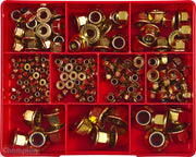 Champion CA272 Self-Locking Flange Nut Assortment Kit - 205 Pieces1