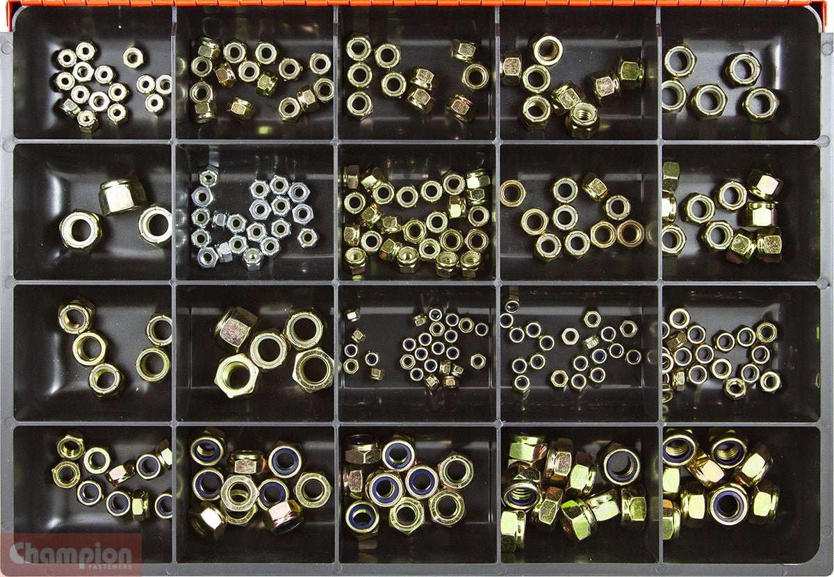 Champion CA2790 Nylon Inserted Self-Locking Nut Kit - AIMS Industrial Supplies
