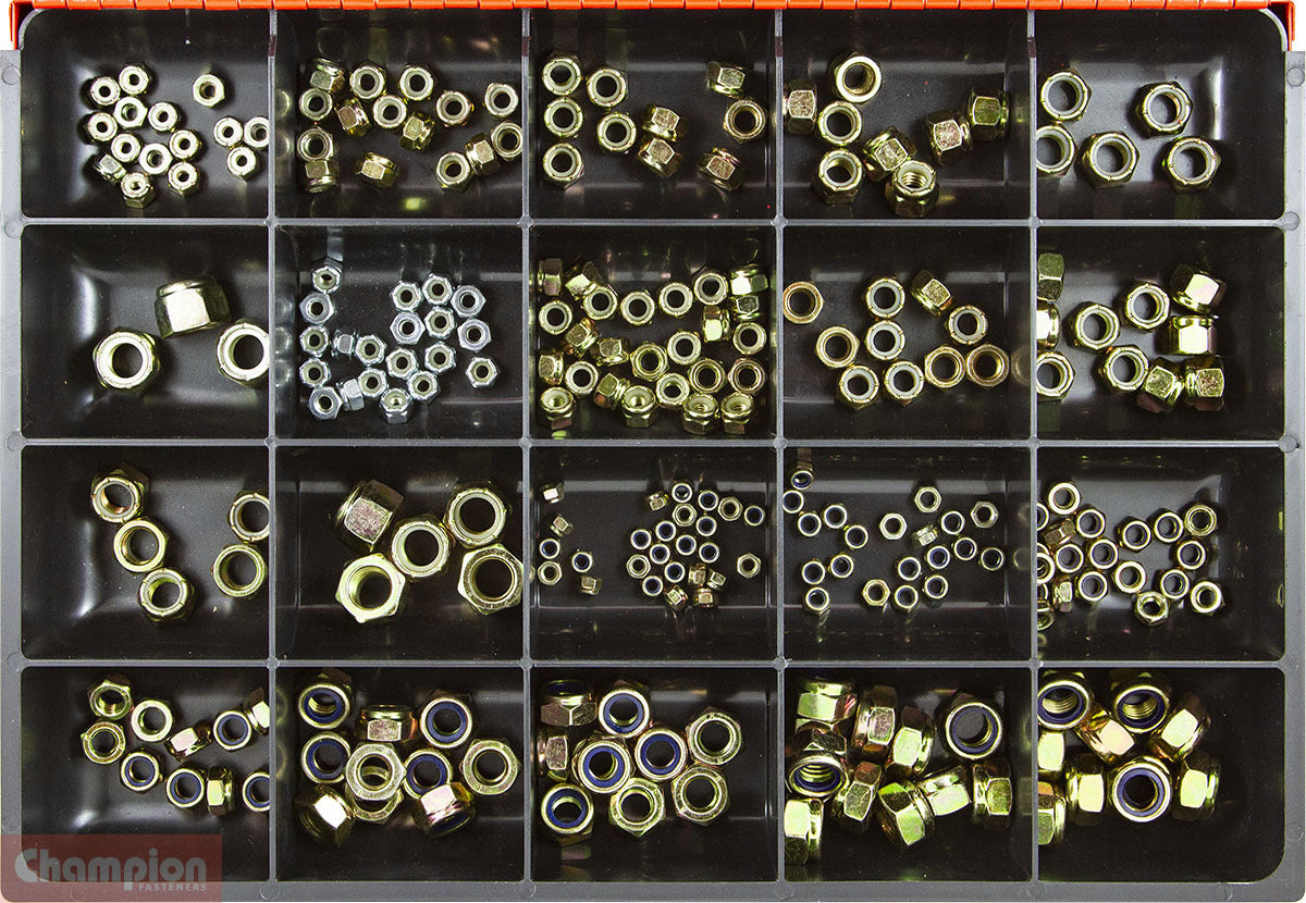 Champion CA2790 Nylon Inserted Self-Locking Nut Kit1