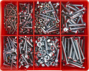 Champion CA290 Machine Screw & Nut Assortment Kit, 360 Pieces - AIMS Industrial Supplies