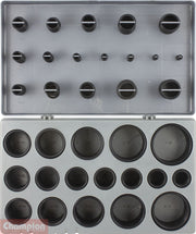 Champion CA408 O-Ring Nitrile Shore 70 Metric Assortment Kit, 408 Pcs - AIMS Industrial Supplies