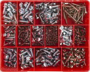 Champion CA430 Self Tapping Screw Assortment Kit, 430 Pieces - AIMS Industrial Supplies