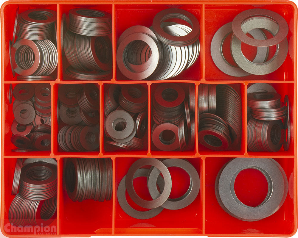 Champion CA500 Spacing Steel Washer Assortment Kit, 545 Pcs1