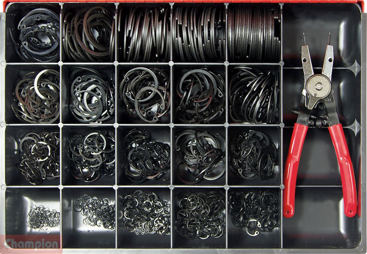 Champion CA5010 Internal Circlip Metric Assortment Kit - AIMS Industrial Supplies