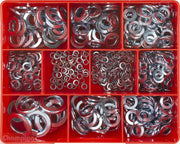 Champion CA520 Spring Washer (11 Size) Assortment Kit, 535 Pcs - AIMS Industrial Supplies