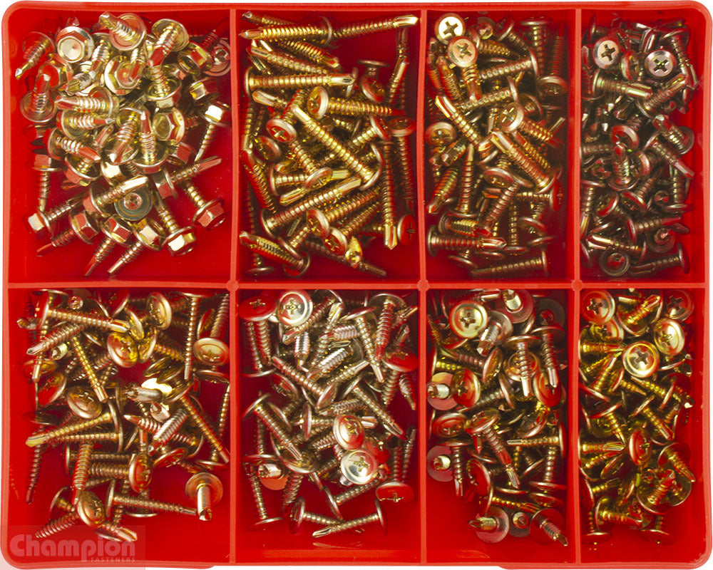 Champion CA530 Self-Drilling Screw Assortment Kit1