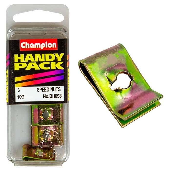 Champion Captive Nut 20.00 x 12.90 x 4.15mm BH098 - Box of 15 (5 Packs of 3)