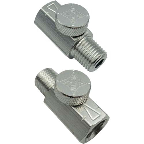 Champion CAR-02 Airline In-Line Air Tap 1/4" Male/Female Steel - Pack of 3 - AIMS Industrial Supplies