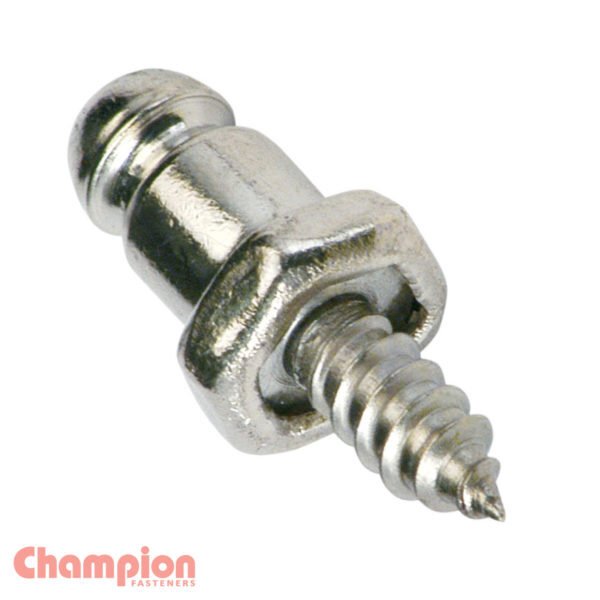 Champion CBP155 Stud Fastener 3/8" Self Tapping Suits Stud Socket - 50/Pack - AIMS Industrial Supplies