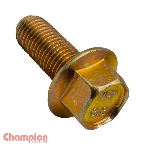 Champion CBP180 Hex Flange Bolt High Tensile M10 x 35 x 1.25mm - 50/Pack1