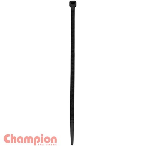 Champion CCT5200B Cable Tie Nylon M5 x 200mm Black - 100/Pack