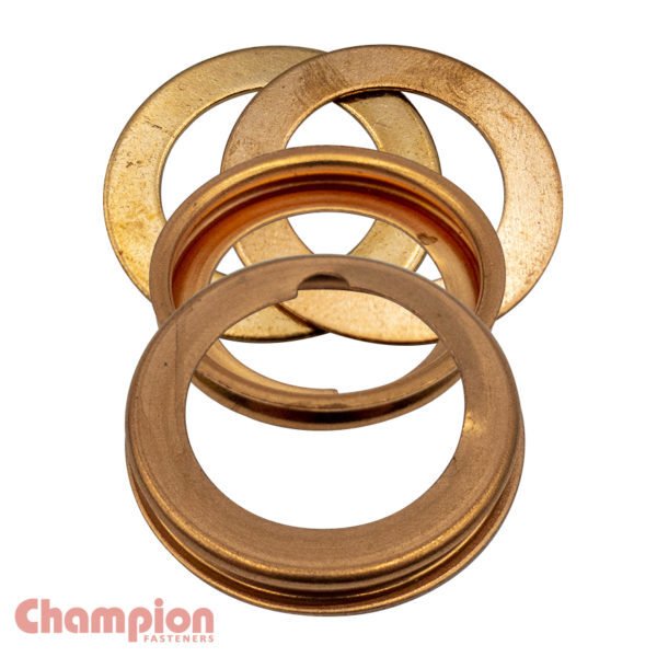 Champion CDP26 Copper Seal Washer (5 Sizes) - 5/Pack - AIMS Industrial Supplies