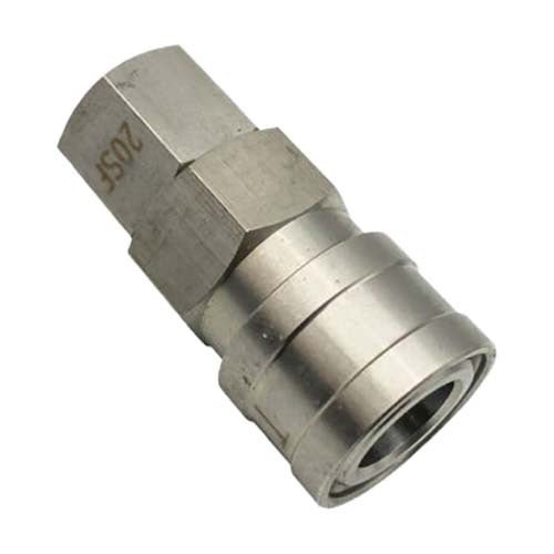Champion CFS20SS 1/4" Female Coupling - 304 Stainless Steel (Nitto) - Pack of 3 - AIMS Industrial Supplies