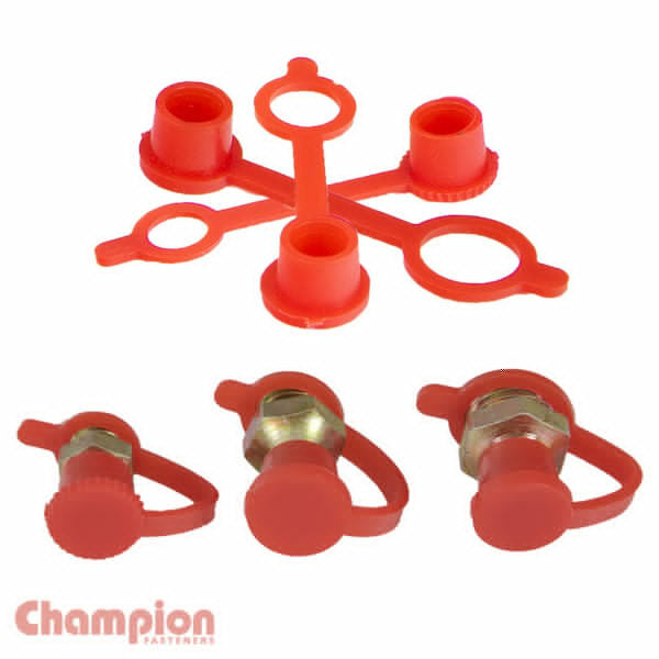 Champion CGNC6 Grease Nipple Cap 6mm - 100/Pack