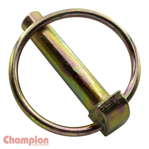 Champion CLP3 Lynch Pin 8mm Zinc Plated Steel - 2/Pack