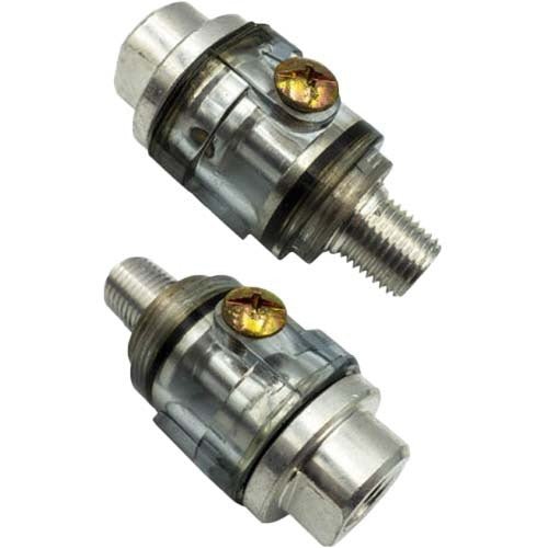 Champion CLV-02A In-Line Oiler 1/4" Male/Female Steel/Plastic - Pack of 3 - AIMS Industrial Supplies
