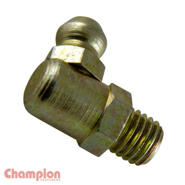 Champion CN107 Grease Nipple 1/4" UNF 90° - 25/Pack - AIMS Industrial Supplies