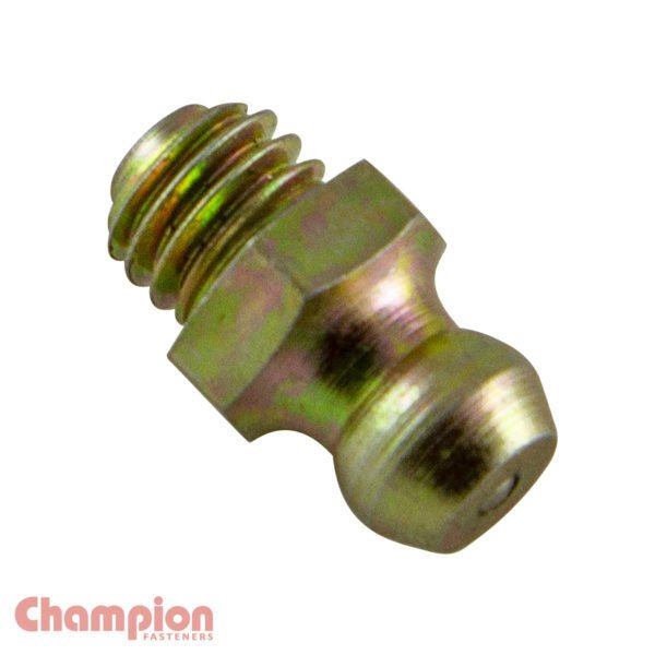 Champion CN161 Straight Grease Nipple M6 x 1mm - 25/Pack - AIMS Industrial Supplies