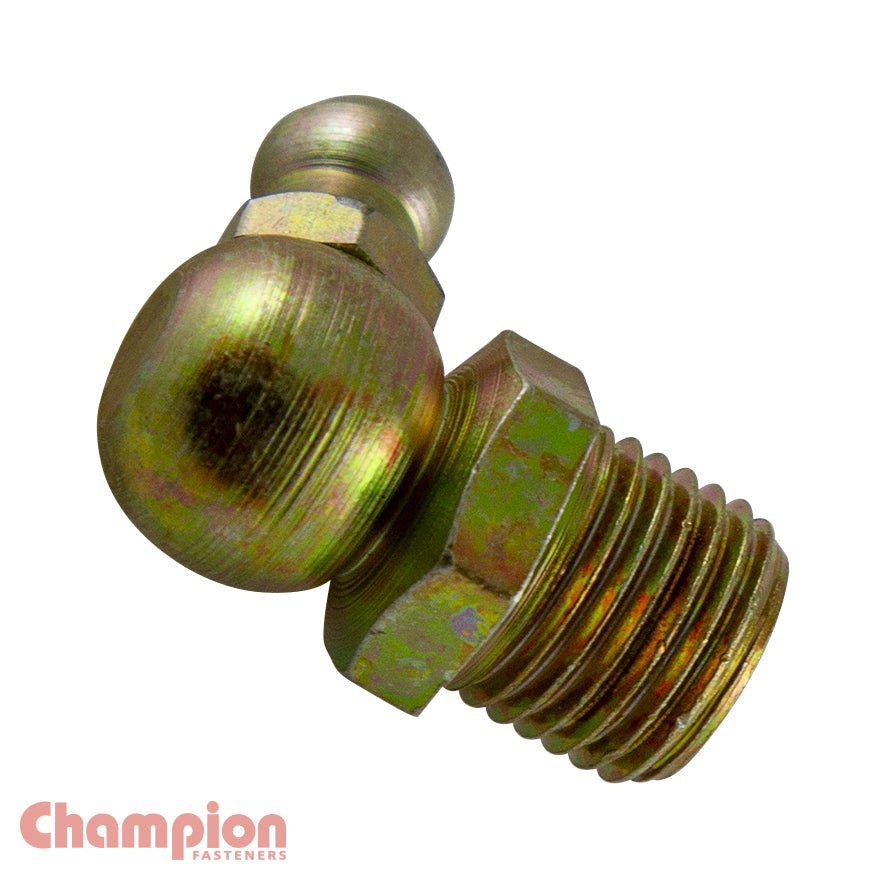 Champion CN43 Grease Nipple 1/8" NPT 90° - 25/Pack - AIMS Industrial Supplies