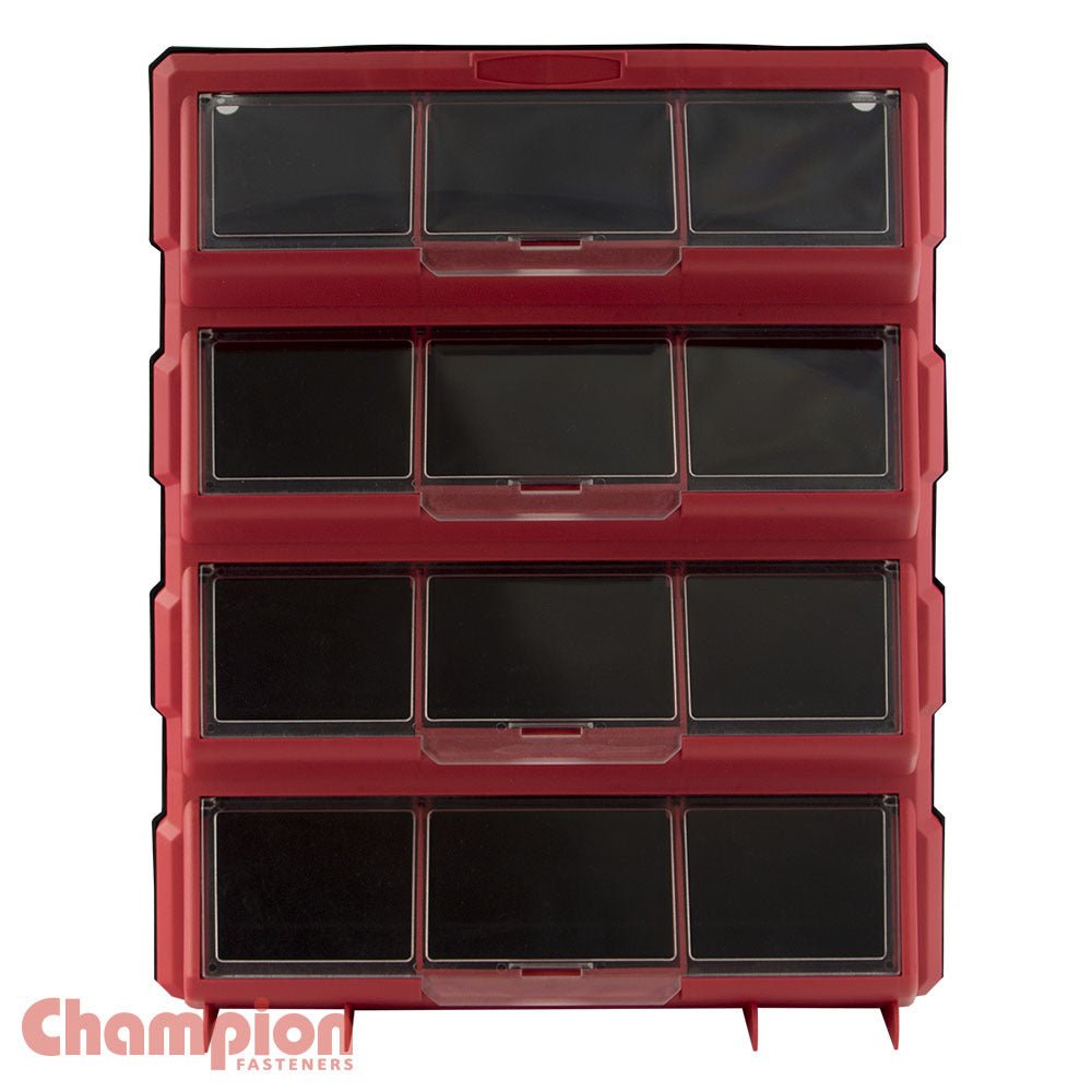 Champion Components Compartment ( 12 Drawer ) - CMD-12 - AIMS Industrial Supplies