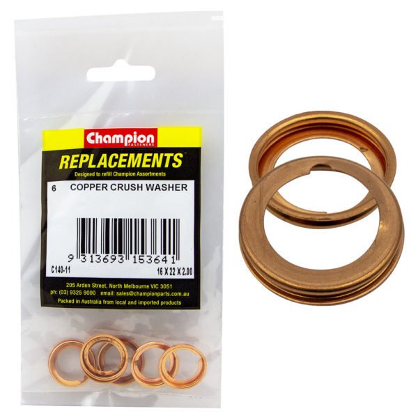 Champion Copper Crush Sealing Washer - AIMS Industrial Supplies