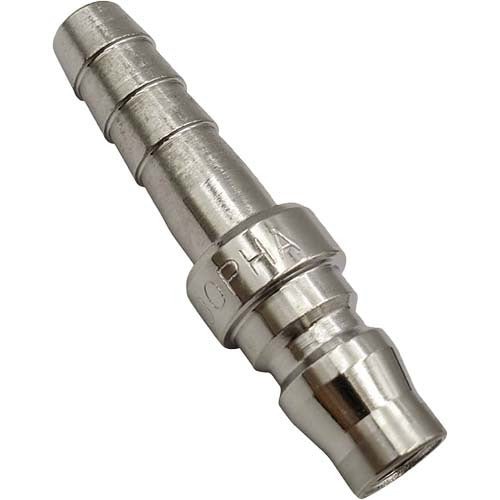 Champion CPH30SS 3/8" Hose Barb Nipple-304 Stainless Steel (Nitto) -Box of 3