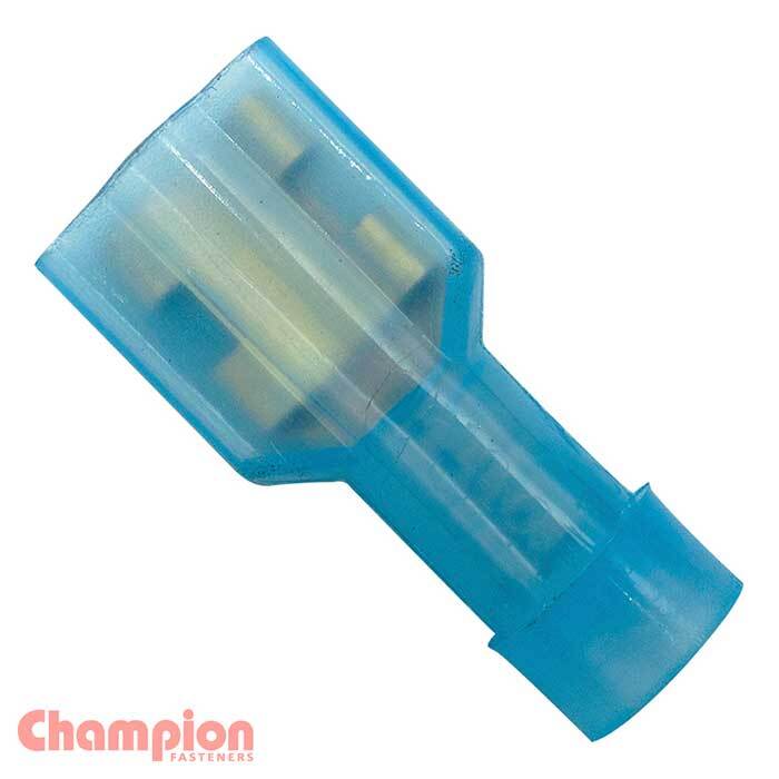 Champion Crimp Terminal Blade Female Fully Insulated 6.3mm1