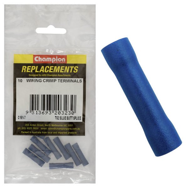 Champion Crimp Terminal Butt Splice - AIMS Industrial Supplies