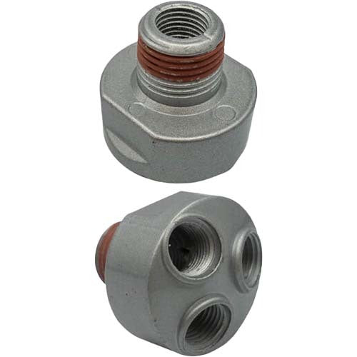 Champion CSMY-3 Airline Air Manifold 1-In - 3-Out 1/4" Female - Pack of 31