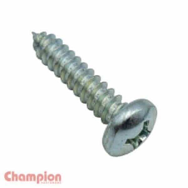 Champion CST36 Self Tapping Screw Pan Head Phillips Zinc - AIMS Industrial Supplies